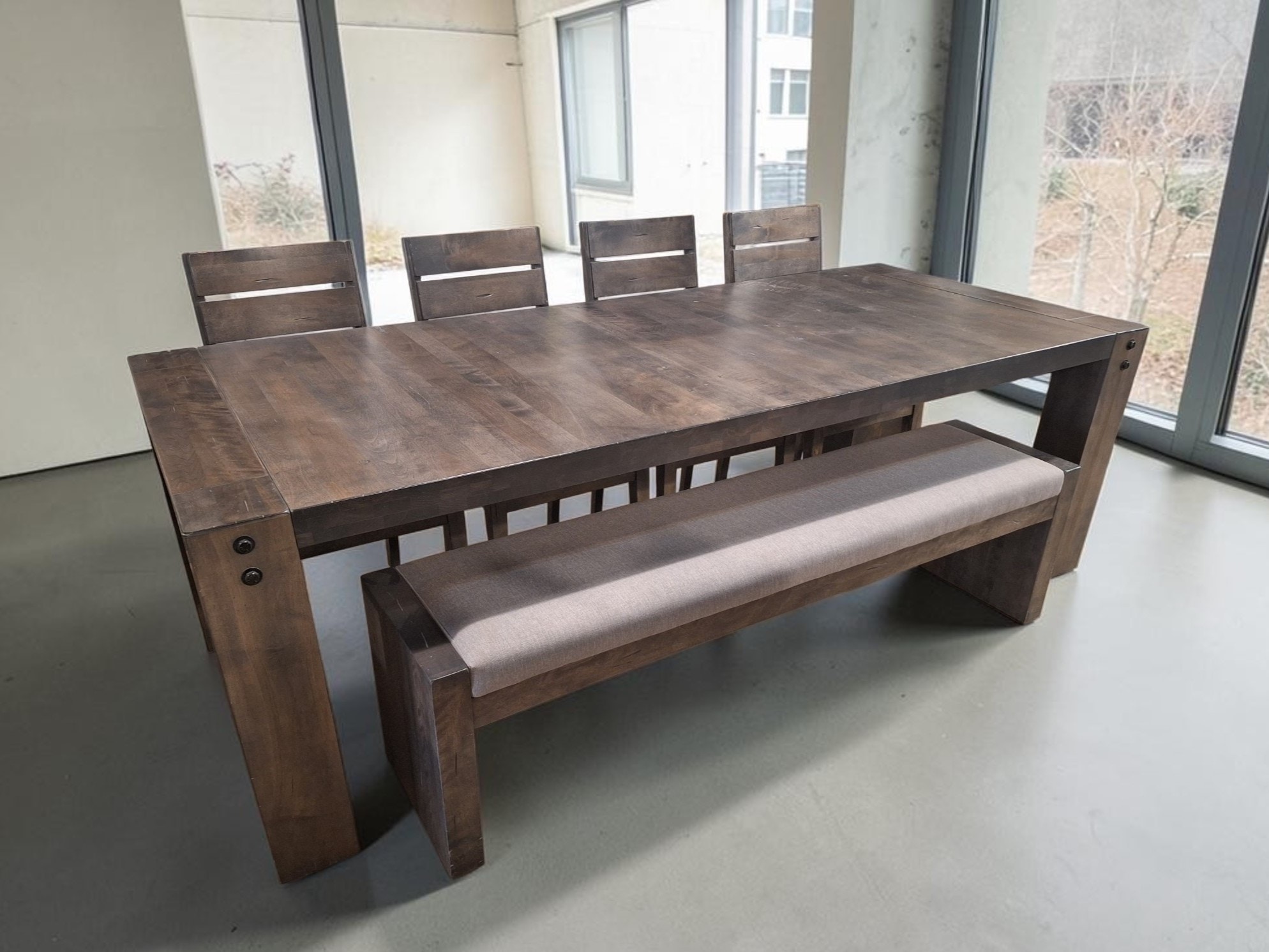 Canadel Loft Dining Set. solid wood. Customizable